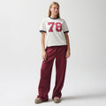 Bawełniany t-shirt z nadrukiem oversize NOWEAR
