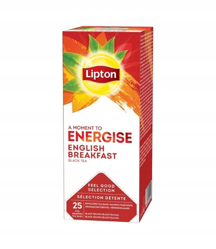 Lipton, English Breakfast, herbata, 25 kopert
