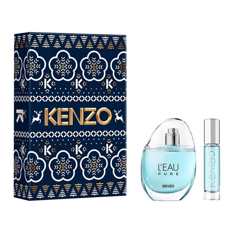 Kenzo, L'Eau Pure, zestaw:  woda perfumowana, spray, 50 ml + woda perfumowana, spray, 10 ml