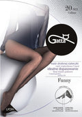 Rajstopy damskie, Nero, 20 DEN, Funny, Gatta
