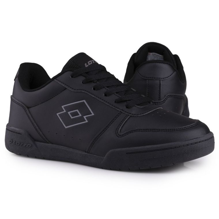 Buty sportowe, unisex, czarne, Lotto Titanis OC