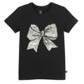 Cool Club, T-shirt dziewczęcy, grafitowy