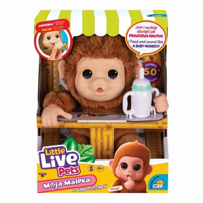 Little Live Pets, Moja Małpka Mango, maskotka interaktywna