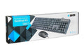 Ibox, zestaw, klawiatura, mysz, IKMS606, USB 2.0, US, czarny, optyczna, 800 DPI