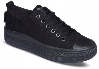 Trampki damskie, czarne, Lee Cooper