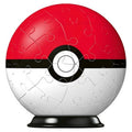 Ravensburger, Pokemon, Kula, puzzle 3D, czerwona, 54 elementy