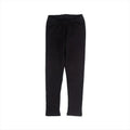 Legginsy dziewczęce, ocieplane, czarne, Tup Tup