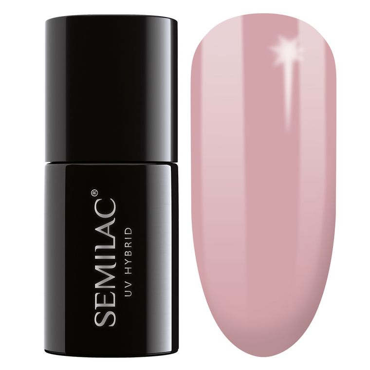 Semilac, lakier hybrydowy 004 classic nude