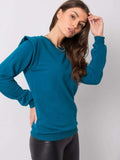 Bluza damska, niebieska, Rue Paris