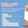 b.box, zestaw:  sportowa butelka tritanowa, 450 ml + mini lunchbox, ocean breeze