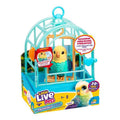 Little Live Pets, Mój Prawdziwy Ptaszek, Indie, ćwierkający ptaszek w klatce, zabawka interaktywna, niebieski