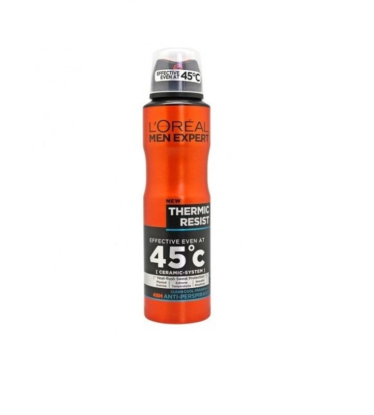 L'Oreal Paris, Men Expert, Thermic Resist 45°C, dezodorant spray, 150 ml