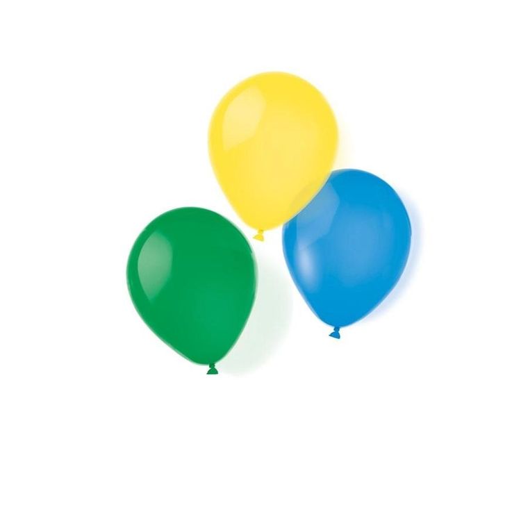 Amscan, balony lateksowe, metalizowane, 8 szt.