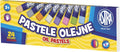 Astra, pastele olejne, 24 kolory