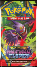 Pokemon TCG:  Mega Evolution, Phantasmal Flames, Blaziken/Hydrapple, Premium Checklane Blister, gra karciana, booster