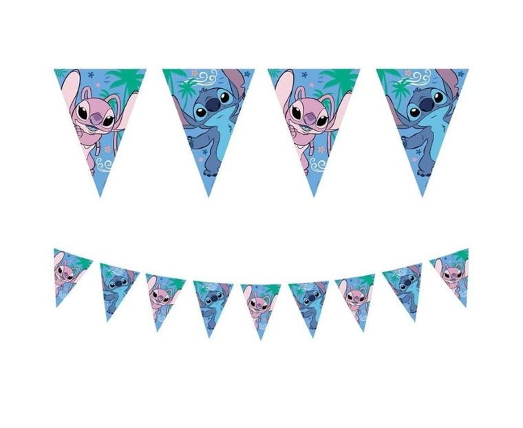 GoDan, Lilo i Stitch, baner papierowy, Stitch&Angel, 120x180 cm