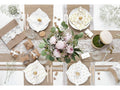 PartyDeco, ozdobne klamerki drewniane do dekoracji, naturalne drewno, 20 szt.