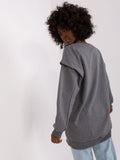 Bluza damska, szara, Lily Rose