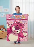 Toy Story, Lotso, koc polarowy, 100x140 cm