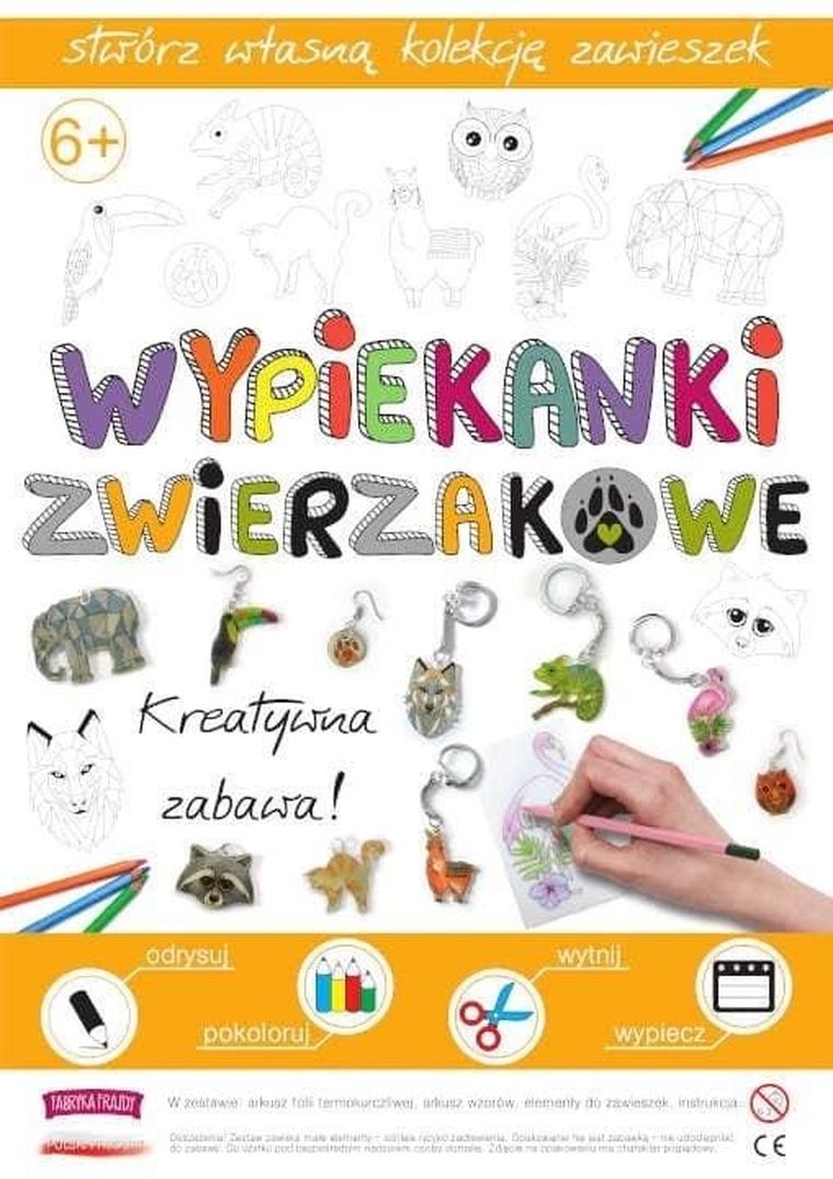 Fabryka Frajdy, Wypiekanki zwierzakowe, kreatywna zabawa! zestaw kreatywny
