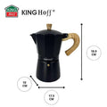 Kinghoff, kawiarka, zaparzacz do kawy, indukcja, 300 ml, kh-1886