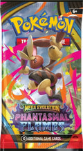 Pokemon TCG:  Mega Evolution, Phantasmal Flames, Blaziken/Hydrapple, Premium Checklane Blister, gra karciana, booster
