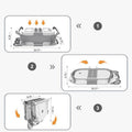 Extralink, wanienka z termometrem LED, szara