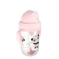 Canpol babies, Exotic Animals, kubek niekapek z rurką i odważnikiem, szary, 270 ml