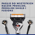 Gillette, Fusion ProGlide, wymienne ostrza do maszynki do golenia, 4 szt.
