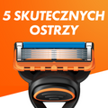 Gillette, Fusion, wymienne ostrza do maszynki do golenia, 8 szt.