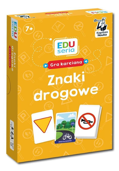 Kapitan Nauka. Znaki drogowe. Gra karciana