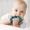 BabyOno, Ring, gryzak silikonowy, niebieski