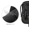 Kinderkraft, I-Lite, fotelik samochodowy + baza Endura Safe Fx, 40-87 cm, black
