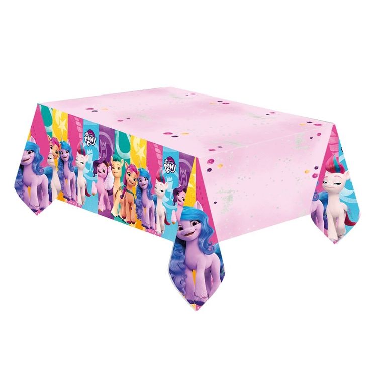 My Little Pony, Koniki, obrus urodzinowy foliowy, 120x80 cm