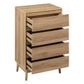 5five Simply Smart, komoda z szufladami, Abana, 60x40x107.3 cm