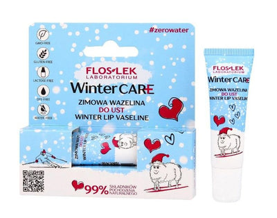 Floslek, Winter Care, zimowa wazelina do ust, tubka, 10g