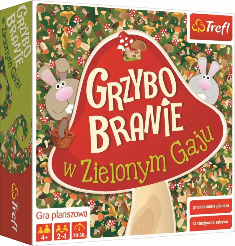 Trefl, Grzybobranie w Zielonym Gaju, gra familijna