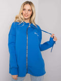 Bluza damska, rozpinana, zielona, Rue Paris