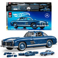 Mattel Brick Shop, Hot Wheels, Speed Series Cadillac Project GTP Hypercar, klocki, 236 elementów