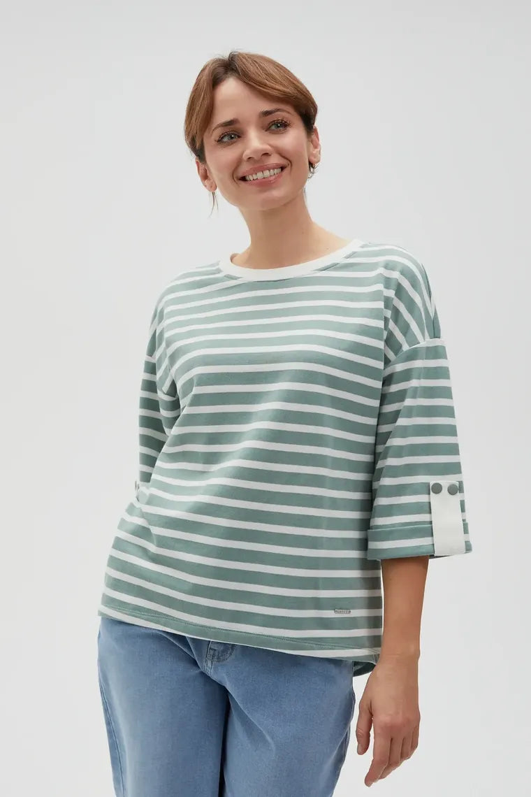 Bluza damska, khaki, Moodo