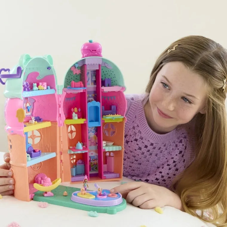 Polly Pocket, Lodowy deser - Domek do zabawy, zestaw z laleczkami i akcesoriami
