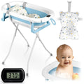 Ricokids, RK-287, wanienka składana ze stelażem, termometrem i wkładką, biało-szara
