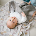 BabyOno, Leniwce, pieluszka muślinowa, 70x70 cm, 3 szt.