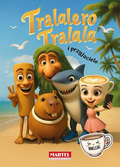 Tralalero Tralala i przyjaciele. Kolorowanka