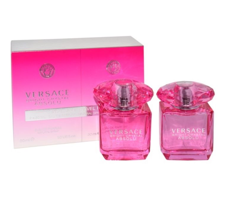 Versace, Bright Crystal Absolu, zestaw, woda perfumowana, 2x30 ml