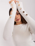 Sweter damski, czerwony, P-M