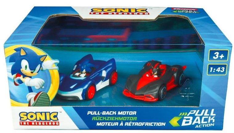 Carrera, Sonic vs. Shadow Twinpack, pojazdy, 1: 43