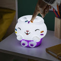 Paladone, Koci Domek Gabi, Cakey Cat SquishyGlo, lampka nocna, silikonowa, 15.3 cm