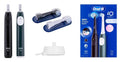 Braun, Oral-B, iO2 Duo, szczoteczka elektryczna, magnetyczna, Night Black & Forest Green, 2 szt.