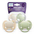 Philips Avent, Ultra Soft, smoczek uspokajający, 0-6m, 2 szt.